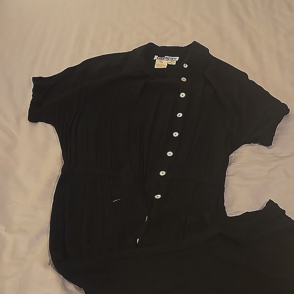 Black summer dress - Picture 1 of 5
